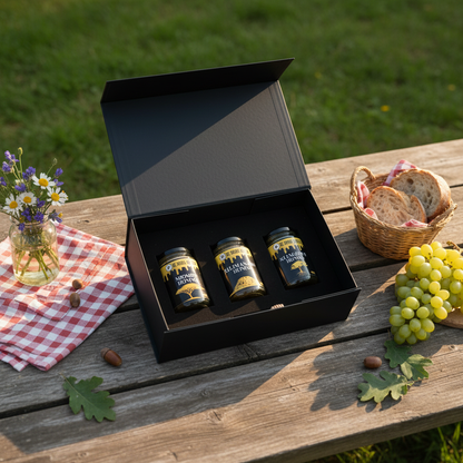 De Honing Wereld open gift box - alternative setting