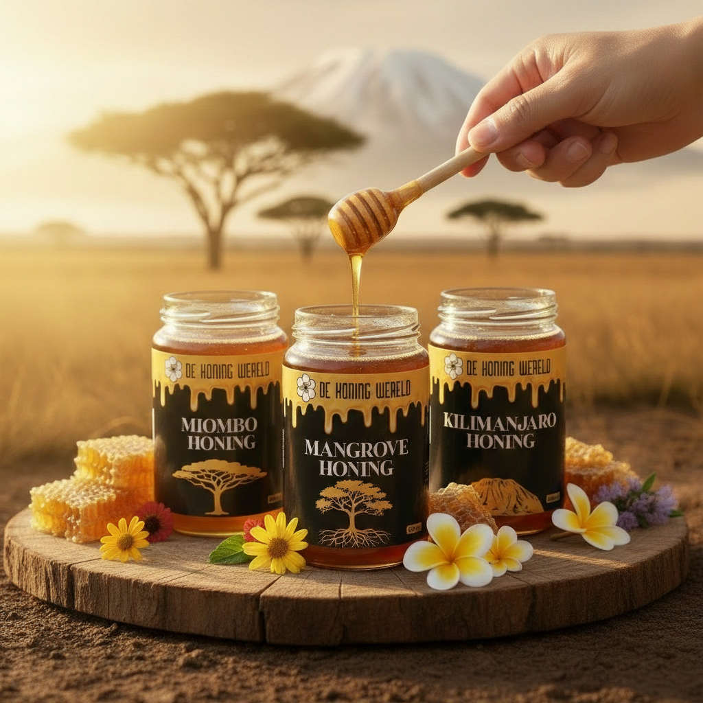 Hero foto met exacte iconen