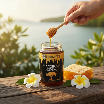 Mangrove Honing in coastal setting